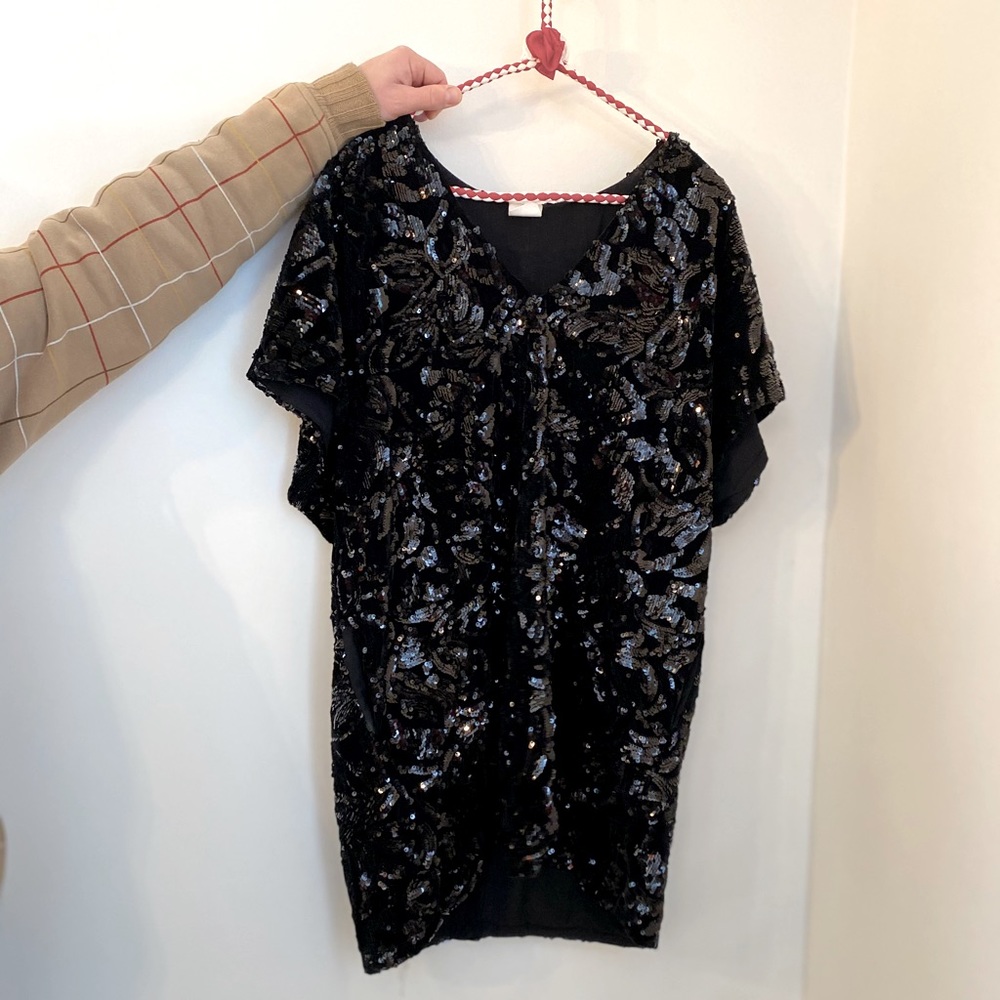 Sequin mini dress
